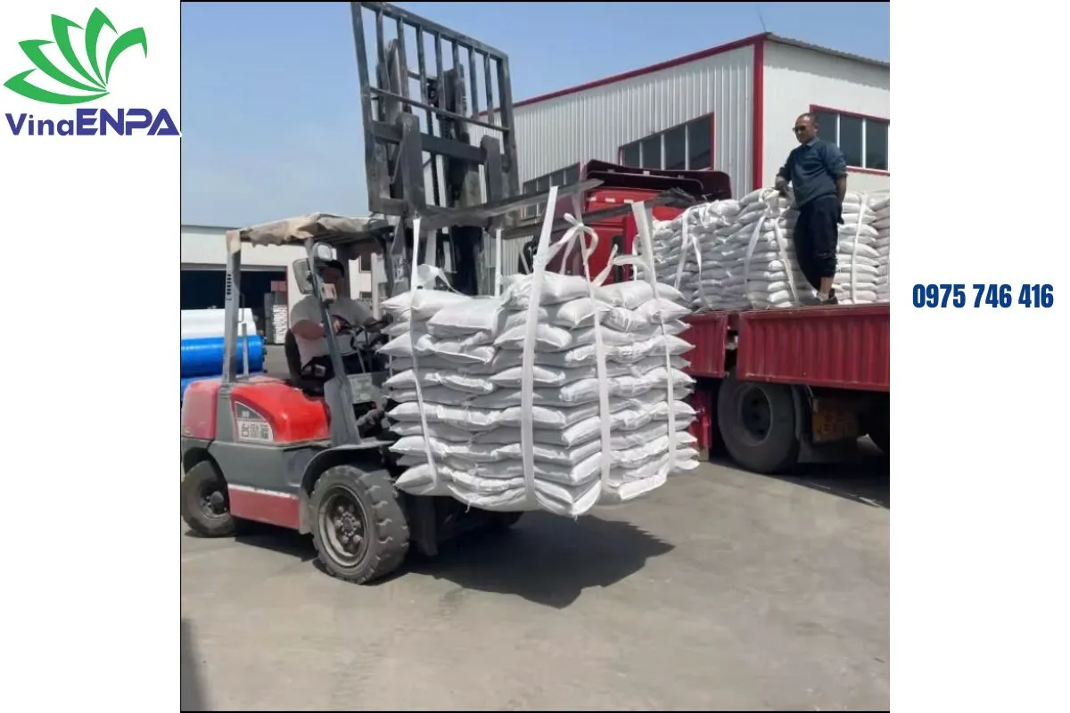 Bao sling dùng trong nhà máy thức ăn chăn nuôi