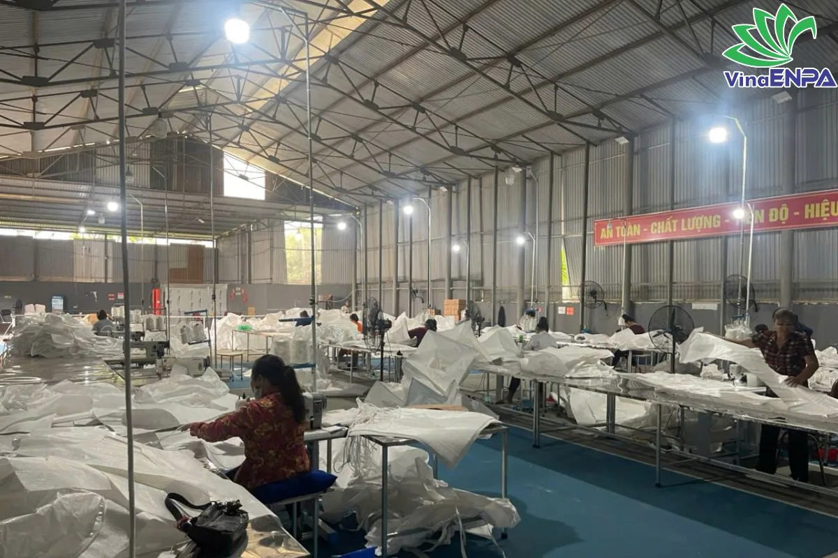 Nhà máy sản xuất bao jumbo VinaENPA